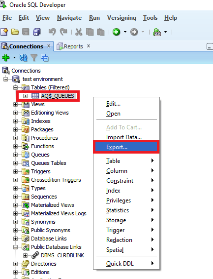 oracle to postgres - SQL developer method