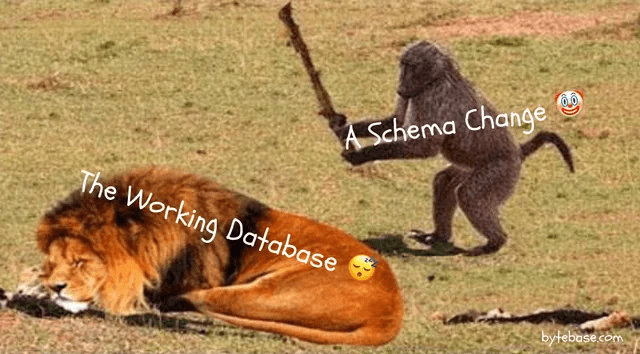Classic schema evolution happening