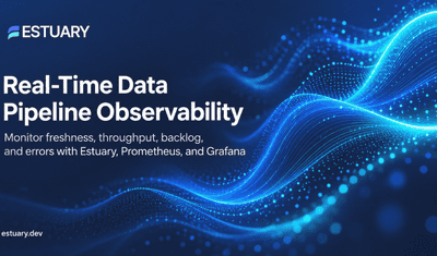 Monitoring a Pipeline with Estuary’s Observability Tools