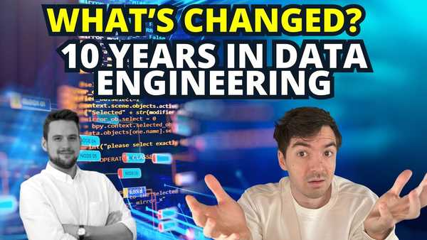 Reviewing The Last 10 Years Of Data Engineering - podcast thumbnail