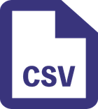 Google Cloud Storage CSV Logo