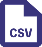 Google Cloud Storage CSV logo