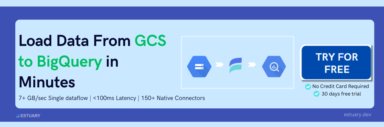 GCS to BigQuery