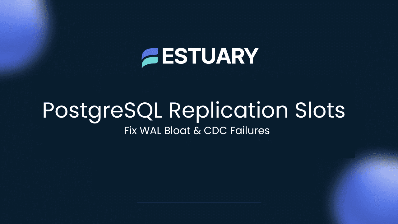 PostgreSQL replication slots