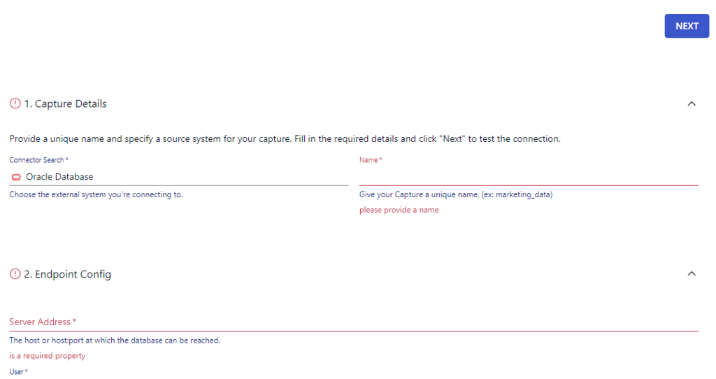 Oracle to Mysql - oracle configuration details