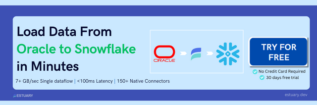 Oracle To Snowflake Migration Guide Oracle to Snowflake Migration Guide: Tools, Steps & Challenges | Estuary