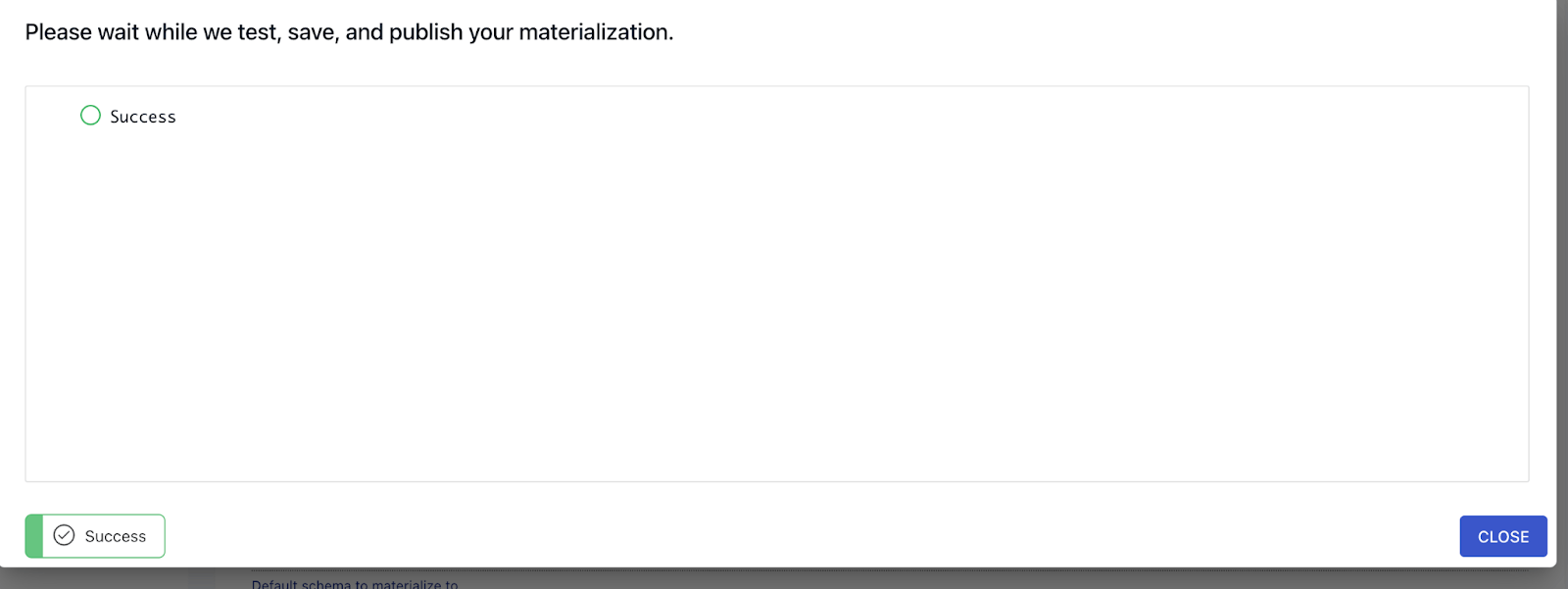 real-time monitoring with databricks and estuary flow - Success