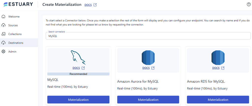 Oracle to Mysql - mysql connector