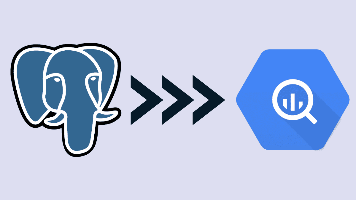 How To Move Data From PostgreSQL To BigQuery In Minutes
