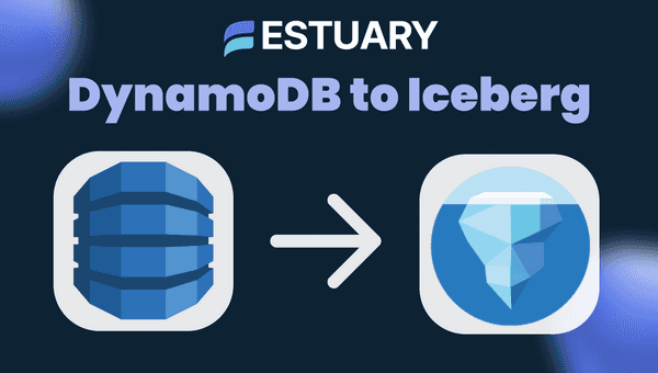Stream Data From DynamoDB to Apache Iceberg in Real Time