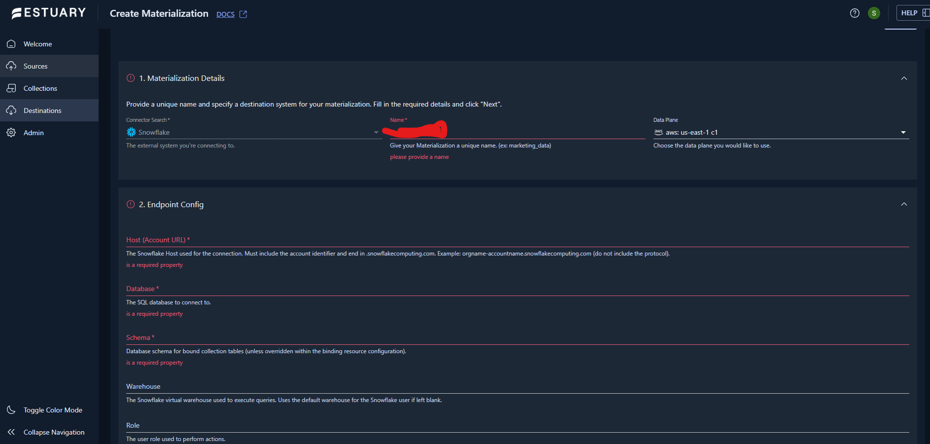 Snowflake Data Materialization from Zendesk