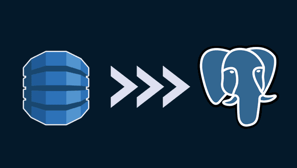 dynamo db to postgres - blog hero