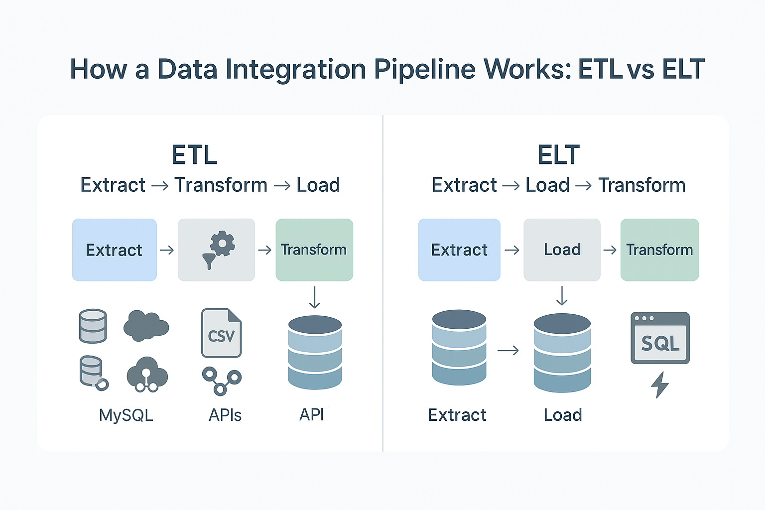 How data integration pipeline works