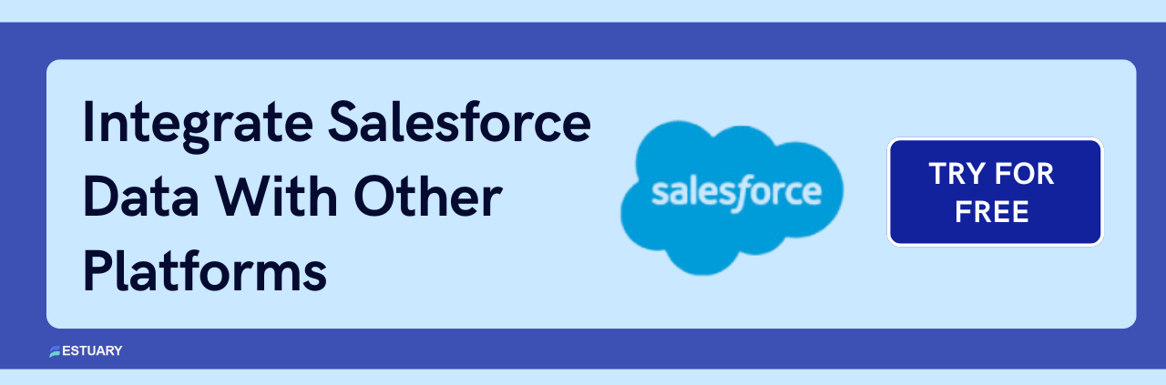 Integrate Salesforce  With Other Platforms