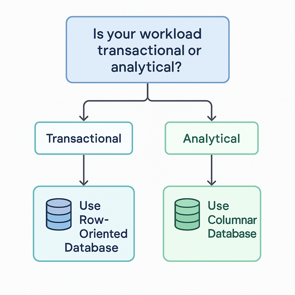 Is your workload transactional or analytical
