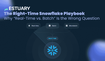Why "Real-Time vs. Batch" Is the Wrong Question for Snowflake