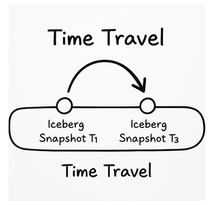 Apache Iceberg time travel
