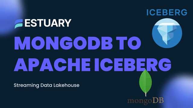 Streaming Data Lakehouse Tutorial: MongoDB to Apache Iceberg video thumbnail