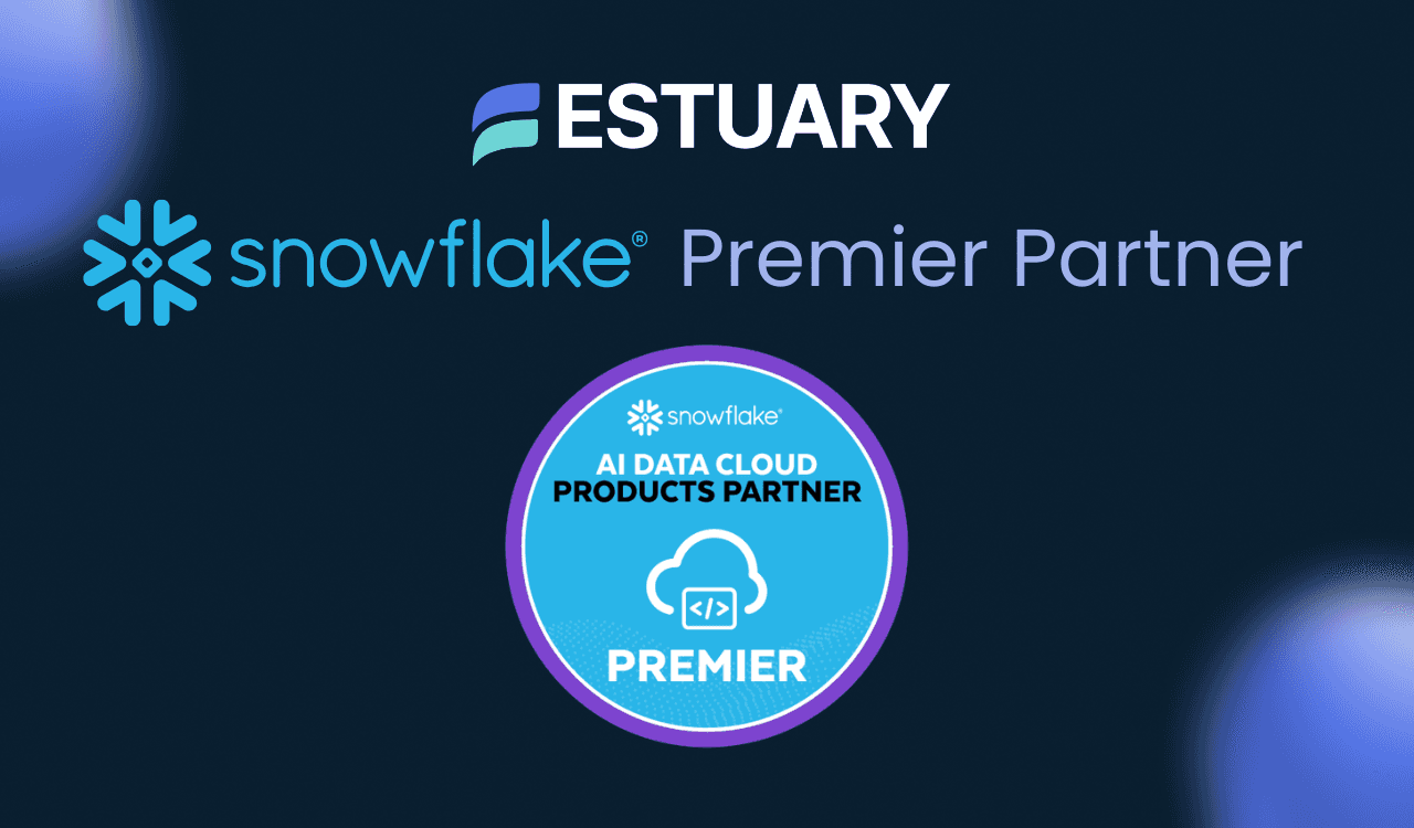 Estuary Is Now a Snowflake Premier Partner