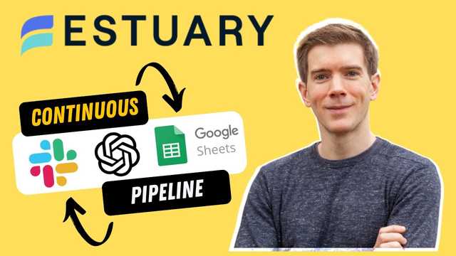 A Continuous Slack to ChatGPT to Google Sheets Pipeline video thumbnail