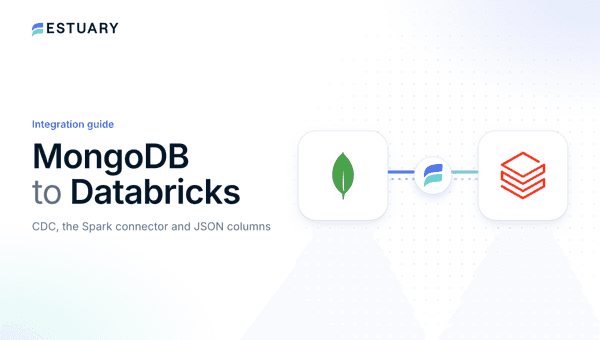 MongoDB to Databricks integration guide cover showing the MongoDB and Databricks logos