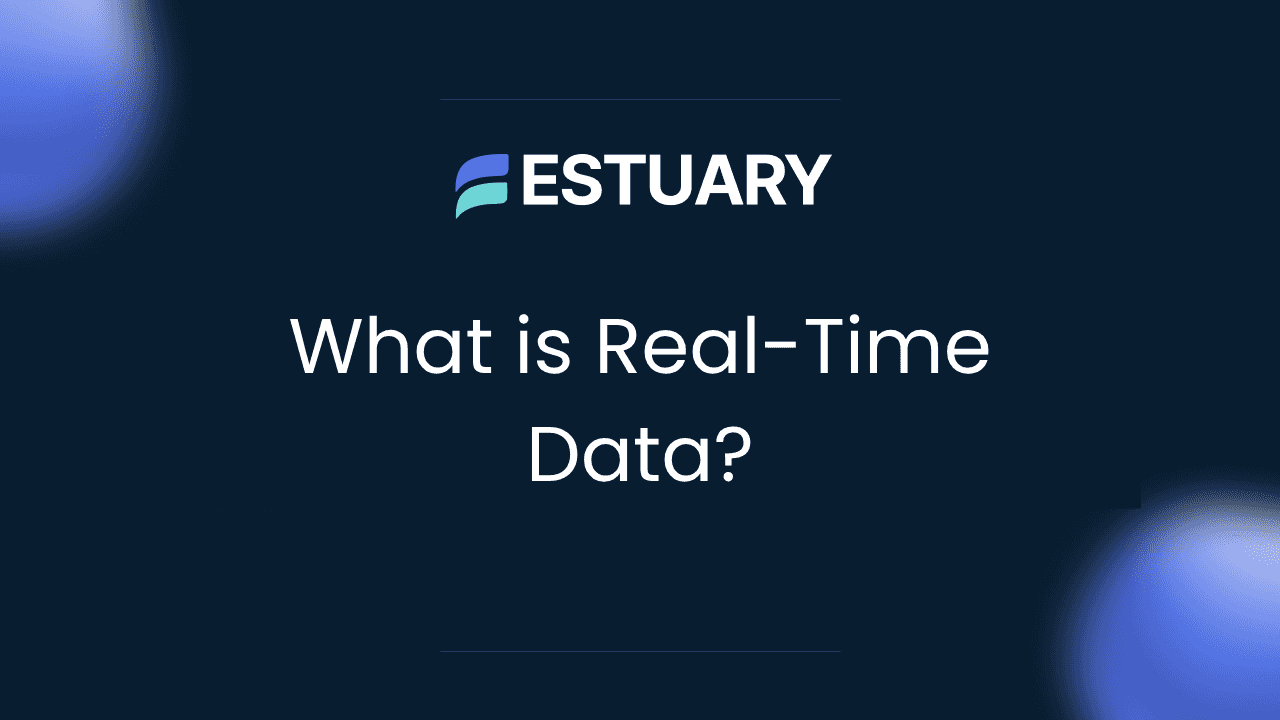 What is real time data