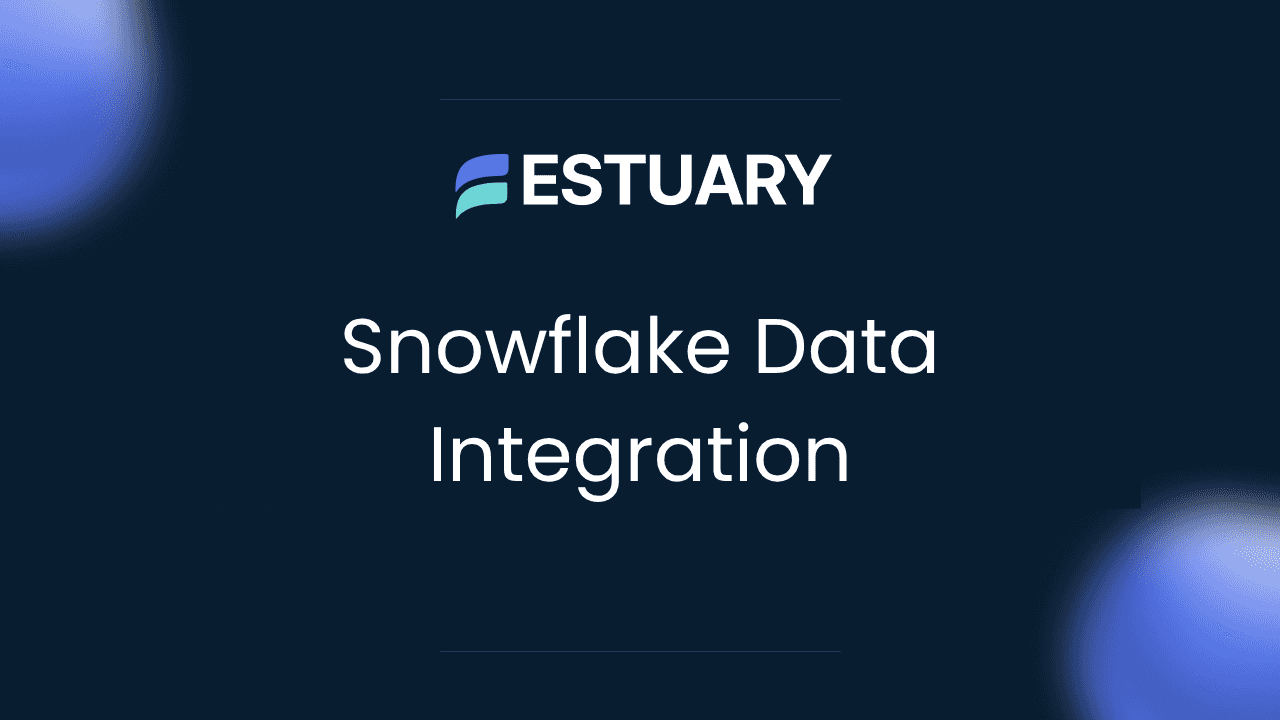 Snowflake data integration