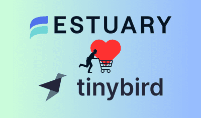 Real-time Personalized Shopping Experience With Estuary and Tinybird