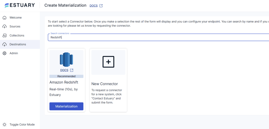 Salesforce integration - Estuary Flow Materialization