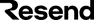 Resend logo