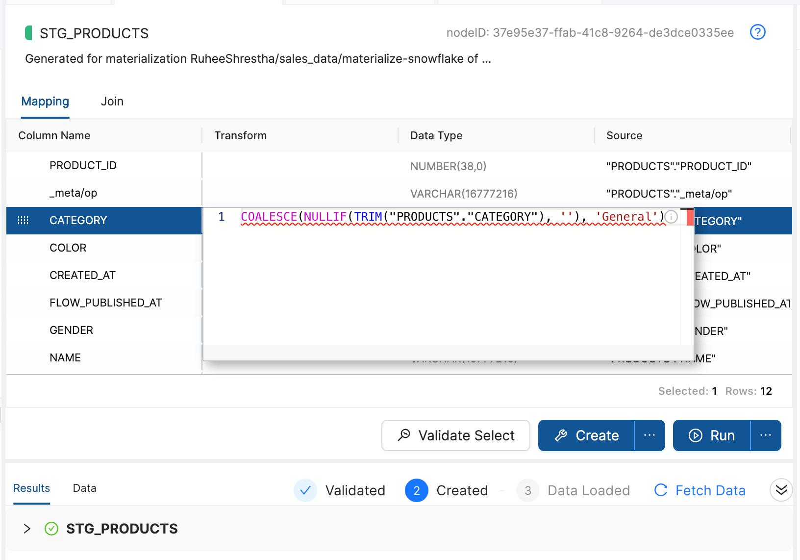Coalesce transformation for standardizing category values.png