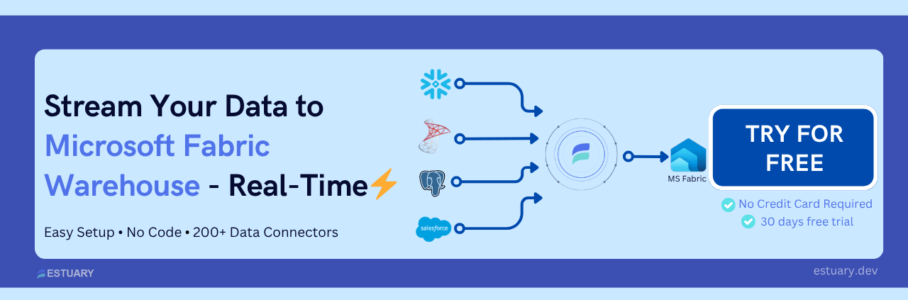 Stream Data into Microsoft Azure Fabric Warehouse